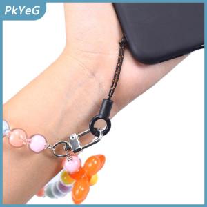 PkYeG 10 chiếc dây buộc điện thoại di động vòng dây chống mất Dây Xích Khóa dây đeo điện thoại quyến rũ Phụ kiện túi móc khóa