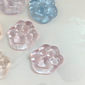 50pcs Cats Paw Shape Squeeze Slow Risings Fidgets Toy Squeeze Stress Relief Toy Birthday Classroom Prize Toy for Kids