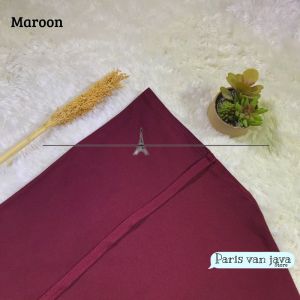 Hijab Bergo Maryam Jersey Tali Non Pad Ukuran M High Quality | Jilbab Instan Sorong Tali Non Pad (M)