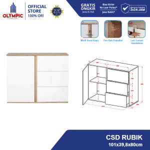 Olympic Chest Drawer / Laci Penyimpanan / Drawer Cabinet / Tempat Penyimpanan Serbaguna / CSD Rubik