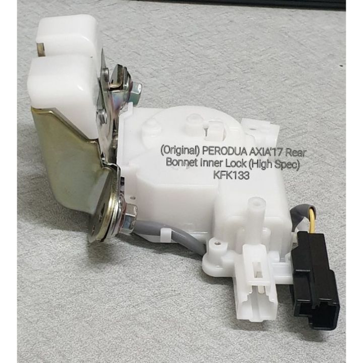 (Original) PERODUA AXIA'17 Rear Bonnet Inner Lock (High Spec) | Lazada