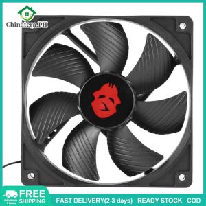 [Fast Delivery] 12cm 4 Pin High Speed Desktop Cooler Fan 12V Large Air Volume Computer PC Case Chassis Radiator