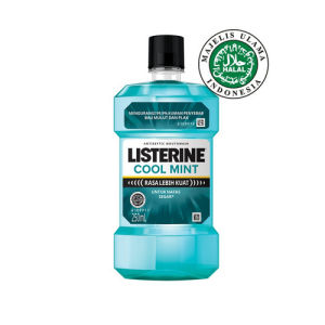 listerine 500ml cool mint antiseptice