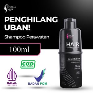 [PROMO SPESIAL] Aestika Shampo Penghitam Rambut 1x Keramas - Hair Coloring Shampoo Penghitam Uban