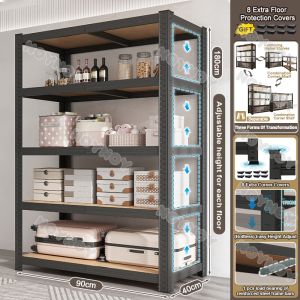 200*180 Metal Rack Steel Rack Boltless Rack Organizer Layer Shelf Rack Metal Shelf Snless Rack