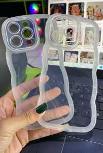 Softcase Gelombang Bening ( IPHONE 14 PRO ) Clear Case Casing Handphone - PGC SHOP