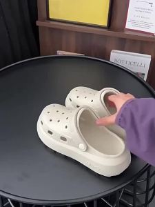 MenS Summer Outdoor Clogs Thick-Soled Odor-Resistant Non-Slip Breathable Sandals For Driving Sports Beach YunTu Slippers For Women