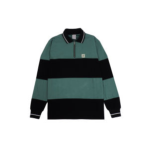 Goster Vintage Rugby Polo Shirt - Landmark Sage Green