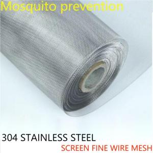 3Meter & 5Meter Windows Screen Stainless Steel Mesh Window Mesh Net Mosquito Screen Insect Screen wire mesh filter net
