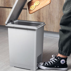 15L/20L Foot-on Sorting Bins Large Garbage Storage Box Plastic Garbage Sorting Paper Basket Trash can