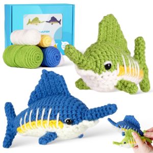 SG STOCK Specool DIY Handicrafts Gifts DIY Crochet Kit for Beginners With Video Tutorials Handmade Flowers Accessories