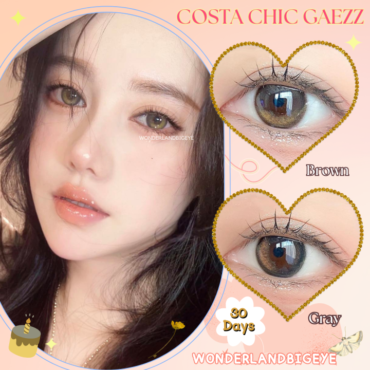 🔥คอนแทคเลนส์ ขนาดมินิ Costa chic (Gaezz) | Lazada.co.th