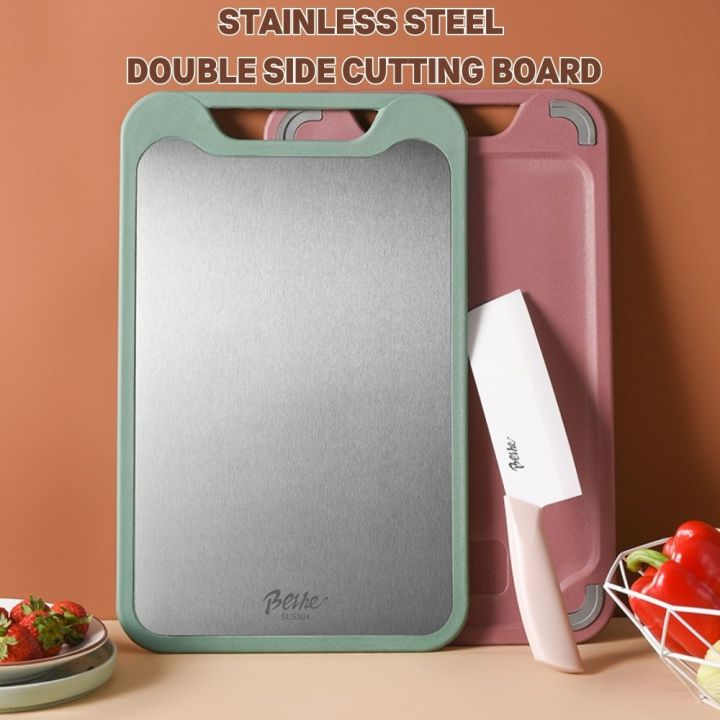 Kitchen Chopping Board Stainless Steel Cutting Board Antibacterial ...