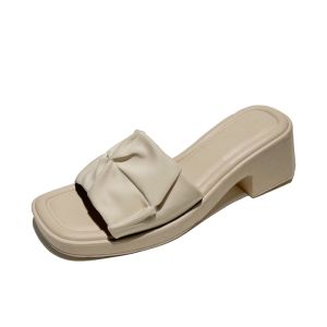 READY STOCK WALK IN  Thick Womens Sandal Kasut Wanita Casual Wedges Flipss