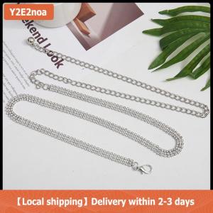 【Local shipping】 Fashion Rhinestone Waist Chain For Women Girls Trendy Decorative Waist Chain High-end Luxury Dress Adjustable Waist Belt