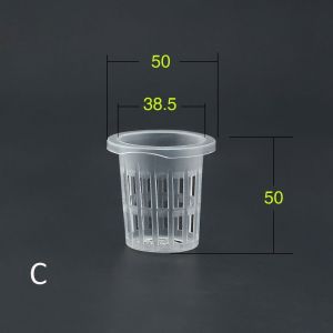 GENENIC Aeroponic Vegetable Planting Grow Soilless Colonization Garden Supplies Mesh Pot Net Cup Plant Basket Nursery Pots