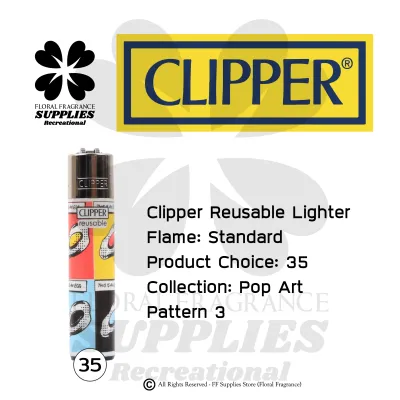 Clipper Reusable Lighter Collection คอลเลคชัน ไฟแช็คลิปเปอร์ เติมแก๊สใช้ซ้ำได้