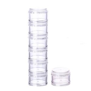 MARIE Waterproof Jewelry Storage Cut Compartment Weekly Tablets Pill Dispenser Travel Pill Case Medicine Organizer 7 Days Pill Box