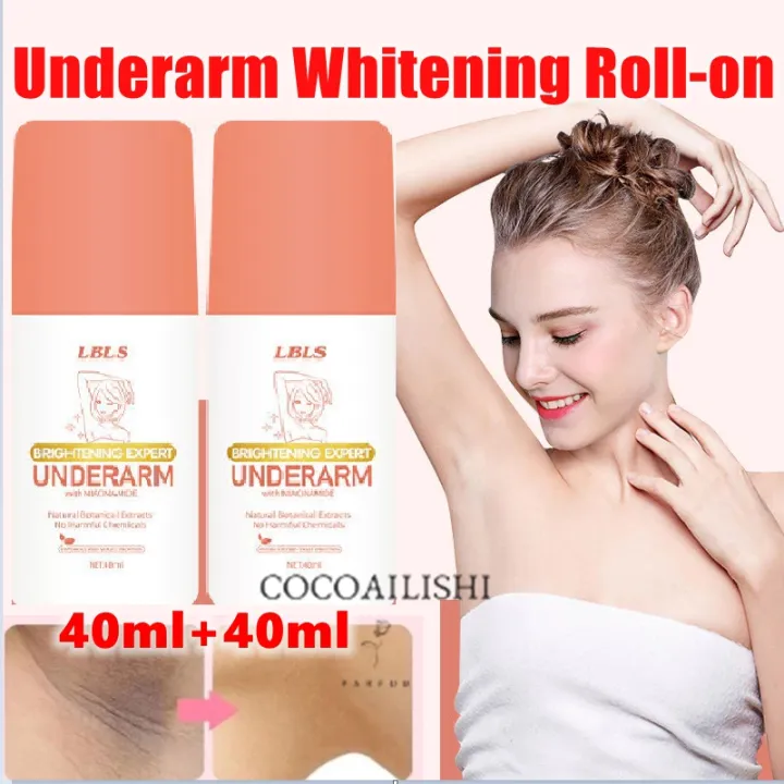 Underarm Powder Whitening Underarm Powder Dry Deodorant Under Arm Deo Roll-on 40ml ...