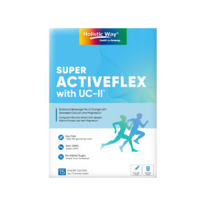 Holistic Way Super ActiveFlex UC-II® 15 Sachets Joint & Mobility Support Halal