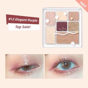 【Readystock】Judydoll Play Colour All-in-one Eyeshadow Palette Blush Highlighter 橘朵七巧板玩趣眼影盘腮红高光大地色