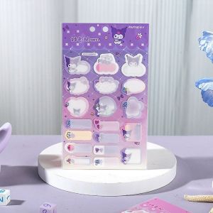 Pelekat Nama Sanrio Kalis Air Label Comel Kuromi Melody Kanak Sekolah Buku Botol Alat Tulis Sanrio Name Sticker Waterproof Label Tag Cute Cinnamoroll Kids School Book Bottle Stationery Self Adhesive 三丽鸥姓名贴学科自粘儿童手写标签贴纸库洛米可爱记号小学生写名字小签名书本杯子防水标记分类不干胶标签贴 E128