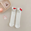 Christmas Gift Halloween 2Pcs Sanrio Girls Denim Set Hello Kitty Spring Autumn Kawaii Cartoon New Style Fashion Sweet Casual Mesh Dress Children's Gifts. 