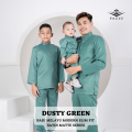Pazze Baju Melayu Modern Slim Fit Satin Matte Sedondon Series - Maroon Dark Purple Emerald Green Smokey Grey Navy Blue Black Dusty Green Mint Green Sage Green Latte Oren Bata Olive Green Hazel Brown Coffee Forest Green Burgundy. 