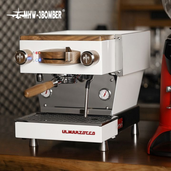 Set Walnut Wood Coffee Machine Modification For La Marzocco