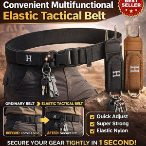 Multi Functional Tactical Belt Adjustable Military Belt Hook And Loop Fastening Easy To Use Outdoor Gear Mens Accessories