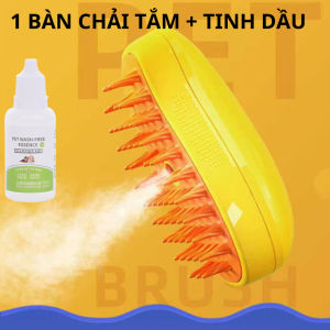 BÀN CHẢI TẮM HƠI NƯỚC LẤY LÔNG RỤNG CHO CHÓ MÈO (MÀU NGẪU NHIÊN)