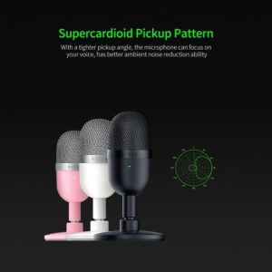 Razer Seiren Mini Black Mic Razer Microphone Razer Ultra-compact Portable Mini Streaming Microphone