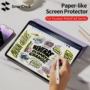 SmartDevil กระดาษเหมือนปกป้องหน้าจอฟิล์มสำหรับหัวเว่ย MatePad Pro MatePad 11.5S MatePad 11 2023 MatePad Air 11.5นิ้ว10.95นิ้ว10.8นิ้วพิเศษสำหรับประสบการณ์การเขียนภาพวาดที่ดีขึ้น