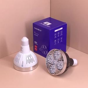 5PCS/PACK Par30 Led Light 220V 24degree Angle Par Track 3000K 4500K 6000K 35W 45W Lights Lamp Bulb E27 Spot Save Energy Interior Lighting Stage Living Room High Power Ultra Bright Spotlights
