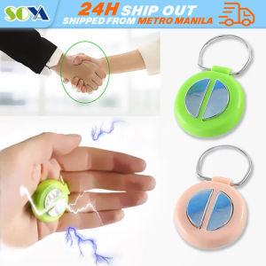 Electric Shock Hands Toys Entertainment Safety Prank Aniti-Stress Funny Toy Halloween Handshake Practical Jokes April Fools Hand Buzzer Toy Shocking Handshake Trick Joke Toy Party Prank Toy Electric Tricky Toy for April Fools Day Halloween Random Color