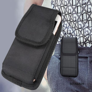 Phone Holster for Samsung Galaxy A12/A52/A53/A71/A73/ A03s A04s/ Note 20 Ultra Note 8 9/ S22 Plus S23+/14 Plus 11 Pro Max Leather Belt Clip Cell Phone Holster Pouch with ID Card Belt Holder