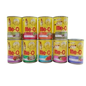 Makanan basah anak kucing dewasa MEO me-o KALENG KITTEN ADULT wet CAT FOOD 400 GRAM