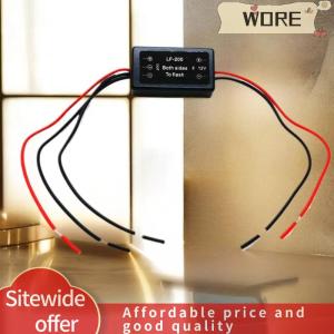 WORE ไฟเบรค LED ติดรถยนต์1ชิ้น12-24V อุปกรณ์เสริมแบบทำมือโมดูลควบคุมแฟลช LF-200
