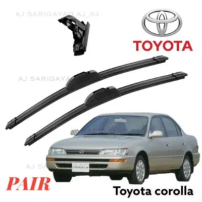 Wiper blade toyota corolla big body banana pair 1992 1993 1994 1995 1996 1997 model