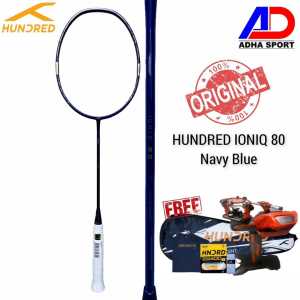 Raket Badminton Hundred IONIQ 80 Raket Bulutangkis Original Murah Promo Diskon Adha Sport