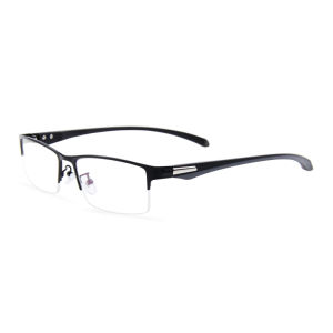 Blue Light Blocking Half Frame Nearsighted Glasses Myopia Optical Eyeglasses