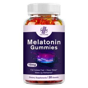 iMATCHME 10Mg Melatonin Gummies Vitamin B6 Relieve Stress Improve Sleep & Body Immunity Powerful Antioxidant Healthy Product