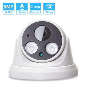 Hamrol H.265 5MP 3MP 2MP POE 48V IP Camera Internal Microphone Night Vision Video Surveillance CCTV Security Camera P2P Xmeye