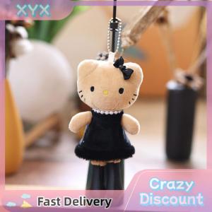 SHGMYD 1ชิ้นอะนิเมะ KT พวงกุญแจน่ารักรูปหัวใจแมวสาวน่ารักคาวาอิคิตตี้ขายาวจี้ตุ๊กตาตกแต่ง DIY ของขวัญสำหรับเด็กผู้หญิง