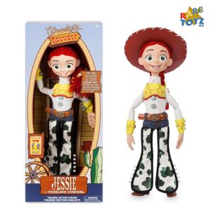 SLINKY DOG Toy Story Size 40CM Anime Disney Toy Story 4 Figures Talking Woody Buzz Jessie Rex Bo Peep Bullseye and Slinky Dog Action Figurines Decor Model Collection