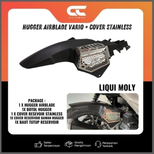 HUGGER VARIO 125 150 OLD NEW + COVER RESERVOIR STAINLESS