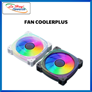 Quạt Tản Nhiệt COOLERPLUS Black/ White - Hàng Chính Hãng