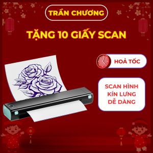 Máy scan hình xăm M08F WS phiên bản nâng cấp của máy scan M08F. Dễ dùng trên mọi thiết bị