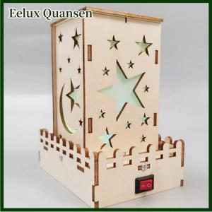 Eelux Gỗ Đầy Màu Sắc Sao Đèn Bộ Dụng Cụ Tự Làm Khoa Học Xây Dựng Dự Án 3D Bằng Gỗ Câu Đố Lắp Ráp Mô Hình Thiết Lập Giáo Dục Đồ Chơi Cho Cậu Bé Cô Gái