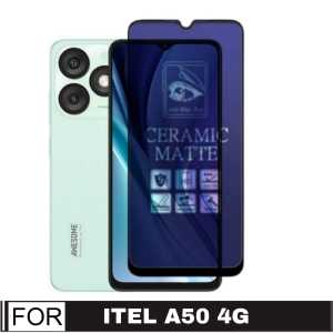 PROMO 3 INC 1 Tempered Glass Matte Anti Blue ITEL A50 Screen Protector